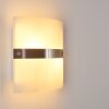SIBO wall light stainless steel, 2-light sources