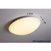 Globo KIRSTEN ceiling light LED white, 16-light sources