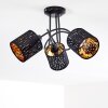 Liared Ceiling light black, 3-light sources