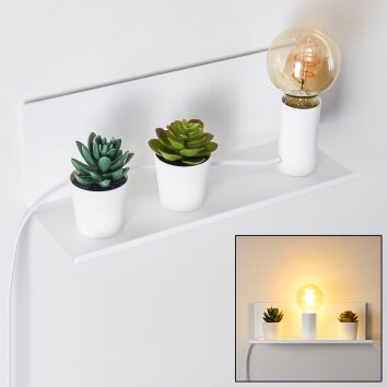 REFTELE Wall Light white, 1-light source