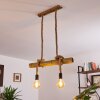 ASMARA Pendant Light brown, 2-light sources