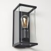 FAROER Outdoor Wall Light black, 1-light source, Motion sensor