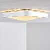 Sora ceiling light LED matt nickel, 1-light source