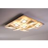 Bopp FRAME ceiling light LED aluminium, 9-light sources