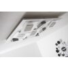 Bopp FRAME ceiling light LED aluminium, 9-light sources