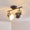 Tina Ceiling Light black, 2-light sources