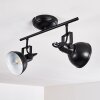 Tina Ceiling Light black, 2-light sources