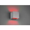 Trio FIGO Wall Light LED aluminium, 1-light source, Remote control, Colour changer