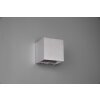 Trio FIGO Wall Light LED aluminium, 1-light source, Remote control, Colour changer
