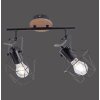 Leuchten-Direkt JARO Ceiling Light Light wood, 2-light sources
