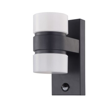 Eglo ATOLLARI Wall Light LED anthracite, 2-light sources, Motion sensor