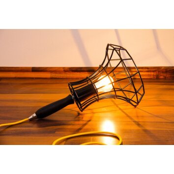 Zavaluce Lady Cage ground light black, 1-light source