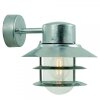 Nordlux Blokhus outdoor wall light galvanized, 1-light source