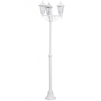 Eglo LATERNA 5 outdoor floor lamp white, 3-light sources