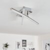 Georgina ceiling light LED chrome, 2-light sources
