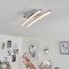 Georgina ceiling light LED chrome, 2-light sources