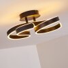 Chippewa Ceiling Light LED black, 1-light source
