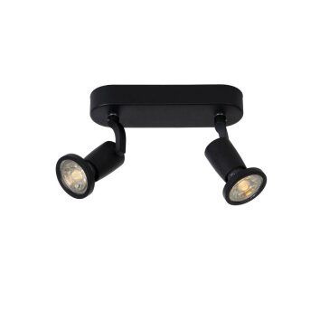 Lucide JASTER spot black, 2-light sources
