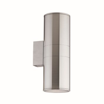 Ideal Lux GUN Outdoor Wall Light aluminium, 2-light sources