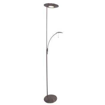 Steinhauer ZENITH Floor Lamp LED stainless steel, 2-light sources