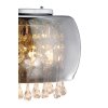 Globo KALLA Wall Light chrome, 2-light sources