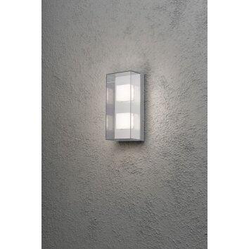 Konstsmide Sanremo wall and ceiling light LED grey, 1-light source