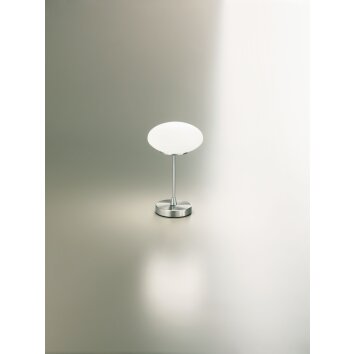 Fabas Luce JAP Table Lamp LED matt nickel, 1-light source