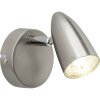 Brilliant NANO wall spotlight LED iron, 1-light source