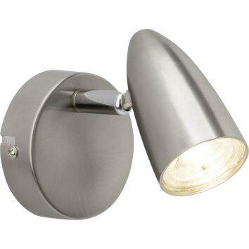 Brilliant NANO wall spotlight LED iron, 1-light source