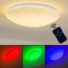 FOXES Ceiling Light LED white, 1-light source, Remote control, Colour changer