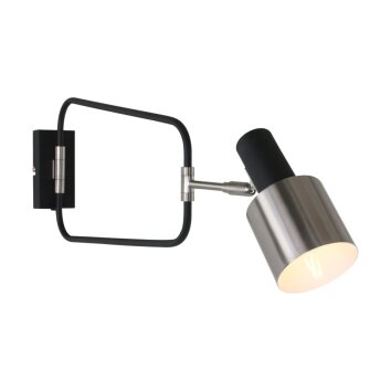 Steinhauer Fjorgard Wall Light black, 1-light source