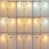 GULKANA Floor Lamp LED gold, 2-light sources