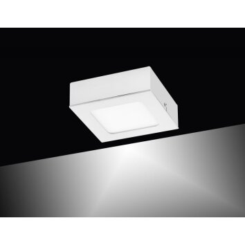 Leuchten-Direkt OSKAR ceiling light LED white, 1-light source