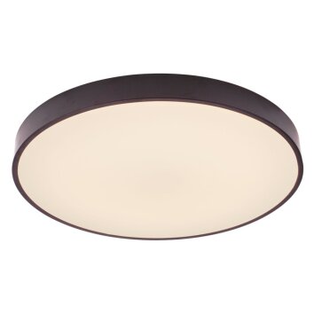 Ceiling Light Brilliant Slimline LED black, white, 1-light source
