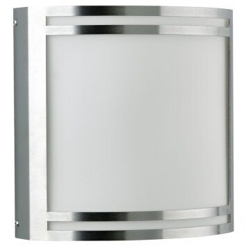 Albert 6407 outdoor wall light LED stainless steel, 1-light source