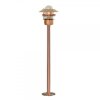 Nordlux BLOKHUS outdoor floor lamp copper, 1-light source