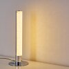 Flaut Table Lamp LED chrome, 1-light source, Remote control, Colour changer