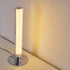 Flaut Table Lamp LED chrome, 1-light source, Remote control, Colour changer