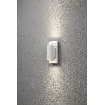 Konstsmide POTENZA wall light LED white, 2-light sources