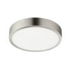 Globo KRULL Ceiling light LED matt nickel, 1-light source