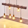 Barbengo Pendant Light brown, rust-coloured, 4-light sources
