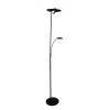 Steinhauer ZENITH Floor Lamp LED black, 2-light sources