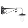 KS Verlichting Louvre Wall Light black, 1-light source