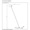 Lucide HESTER Floor Lamp white, 1-light source