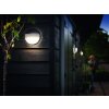 Philips YARROW Outdoor Wall Light LED black, 1-light source