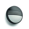Philips YARROW Outdoor Wall Light LED black, 1-light source