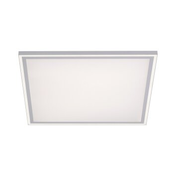 Leuchten-Direkt EDGING Ceiling Light LED white, 2-light sources, Remote control
