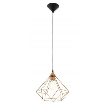 Eglo TARBES pendant light black, 1-light source