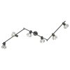 Honsel RAN ceiling arch grey, 6-light sources