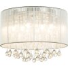 Globo SIERRA Ceiling Light LED chrome, 8-light sources